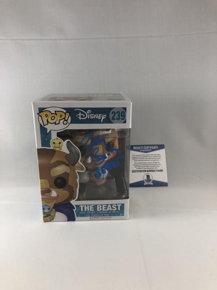 Robby Benson Signed Disney Beauty And The Beast Beast Funko Pop Bas Beckett