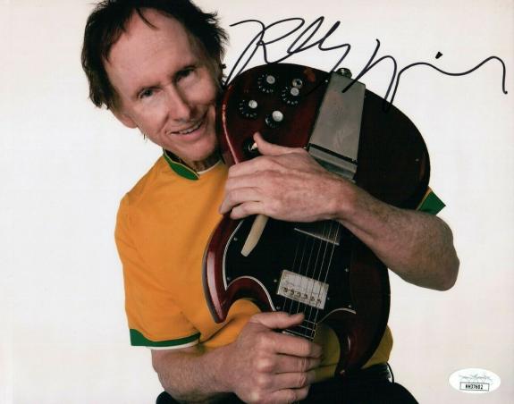 Robby Krieger Signed Autographed 8X10 Photo The Doors w/Guitar JSA HH37602