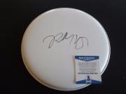 Robby Krieger The Doors Signed Autographed 10" Drumhead Beckett Certified