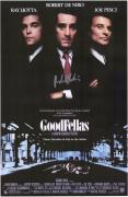 Robert De Niro Autographed 12" x 18" Goodfellas Movie Poster Print