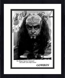 Robert O'Reilly Signed Star Trek The Next Generation "Gowron" 8x10 Photo #11 DS9