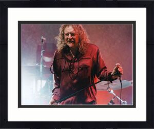 Robert Plant Signed Autograph 8x10 Photo - Led Zeppelin Ii Physical Graffiti Jsa