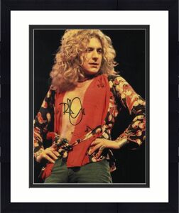 Robert Plant Signed Autograph 8x10 Photo - Led Zeppelin Iv Very Rare W/ Jsa