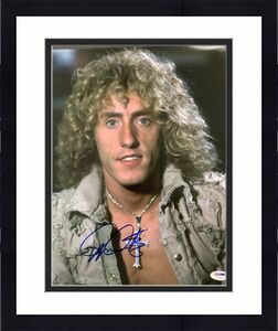 Roger Daltrey Signed Photo PSA/DNA 11x14 Pete Townshend The Who Autograph Close