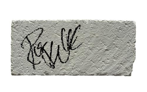 Roger Waters Signed Autograph Brick - Pink Floyd Another Brick In The Wall Jsa