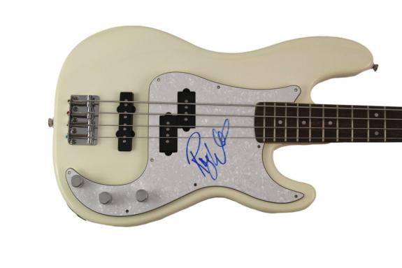Roger Waters Signed Autograph Fender Bass Guitar - Pink Floyd The Wall - Jsa Coa
