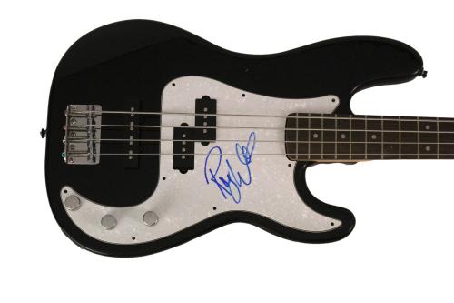 Roger Waters Signed Autograph Fender Bass Guitar - Pink Floyd The Wall W/ Jsa