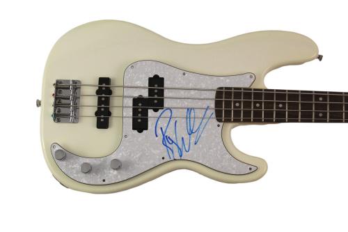 Roger Waters Signed Autograph Fender Electric Bass Guitar   Pink Floyd Icon Jsa