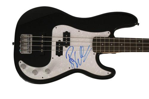Roger Waters Signed Autograph Fender Electric Bass Guitar Pink Floyd Icon W/ Jsa