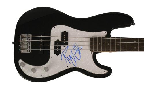 Roger Waters Signed Autograph Fender Electric Bass Guitar Pink Floyd W/ Jsa