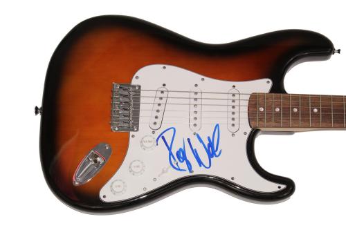 Roger Waters Signed Autograph Fender Electric Guitar - Pink Floyd The Wall Jsa