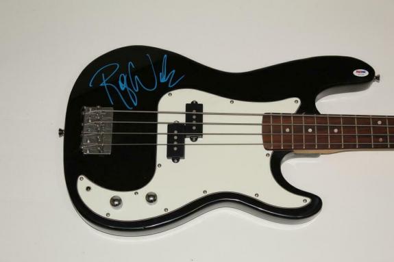 Roger Waters Signed Full Bass Electric Guitar - Pink Floyd, The Wall Animals Psa