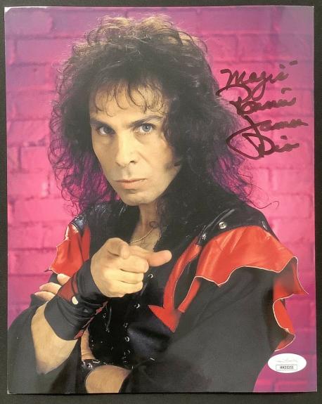 Black Sabbath w Ronnie James Dio Autographed 8x10 Signed Photo Reprint 