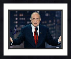 Rudy Giuliani Signed Autograph 11x14 Photo - Donald Trump Lawyer, Nyc Mayor  Psa