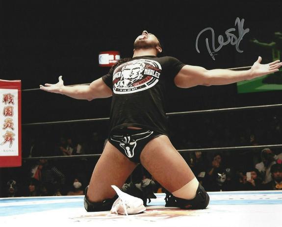 Rush Signed 8x10 Photo ROH CMLL Los Ingobernables Wrestling Picture Autograph 4