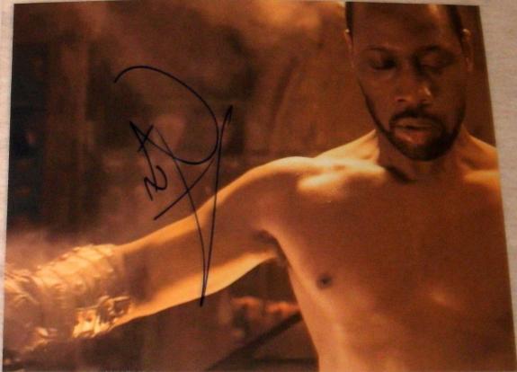 Rza Signed Autograph "man With The Iron Fists" Intense Action New 8x10 Photo Coa