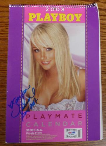 Sara Jean Underwood Signed 2008 Playboy Playmate Calendar PSA/DNA COA Autograph