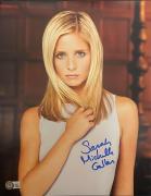 Sarah Michelle Gellar signed 11x14 Photo Buffy the Vampire Slayer BAS COA auto