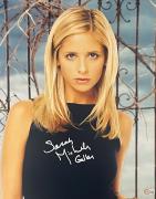 Sarah Michelle Gellar signed 16x20 Buffy the Vampire Slayer Photo BAS COA auto