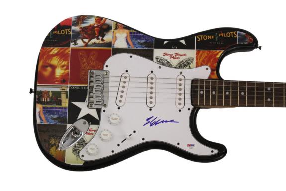 Scott Weiland Signed Autograph Custom 1/1 Fender Guitar Stone Temple Pilots Psa