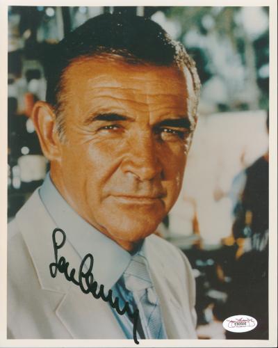 Sean Connery James Bond 007 Signed 8x10 Photo Autographed JSA #E80926