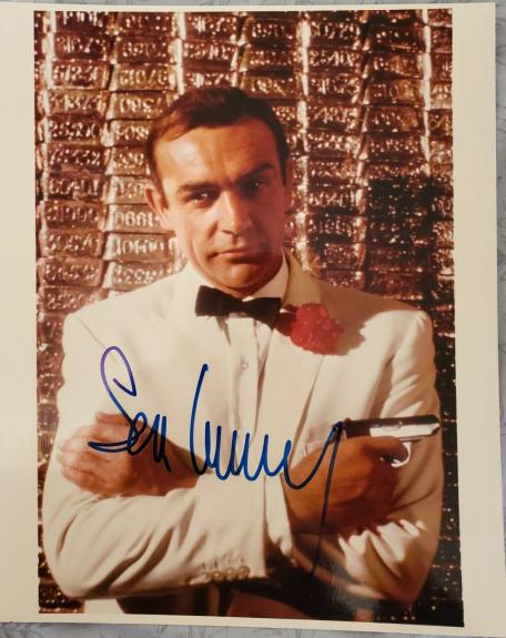 Sean Connery Signed Autographed Color Photo James Bond 007  Beckett Bas