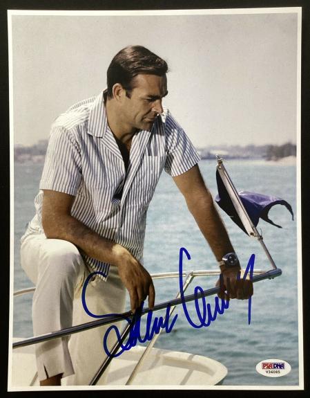 Sean Connery Signed Photo 8x10 James Bond Actor Autograph Indiana Jones PSA/DNA