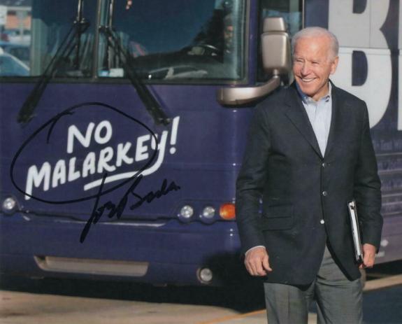 Senator Joe Biden Signed Autograph 8x10 Photo - 2020 ...