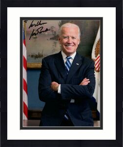 President Joe Biden Signed Autograph 8x10 Photo "to William" Inside White House