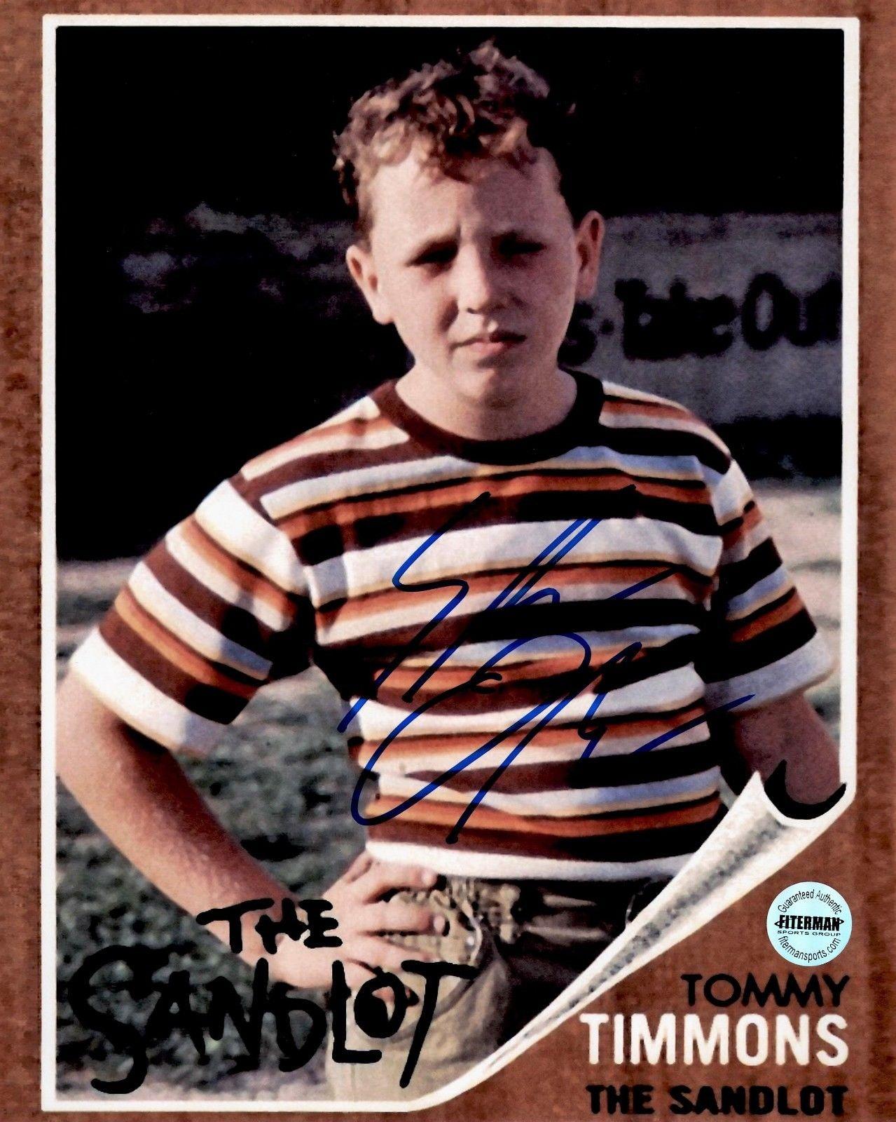 Shane Obedzinski "Repeat" The Sandlot Signed 8x10 Photo