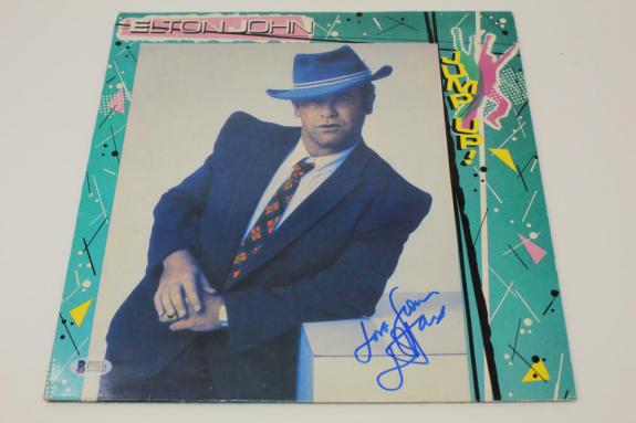 Sir Elton John Signed Autograph Album Vinyl Record - Jump Up! Rocketman, Beckett