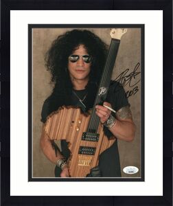 Slash Signed Autograph 8x10 Photo - Guns N Roses Guitar God, Very Rare! W/ Jsa