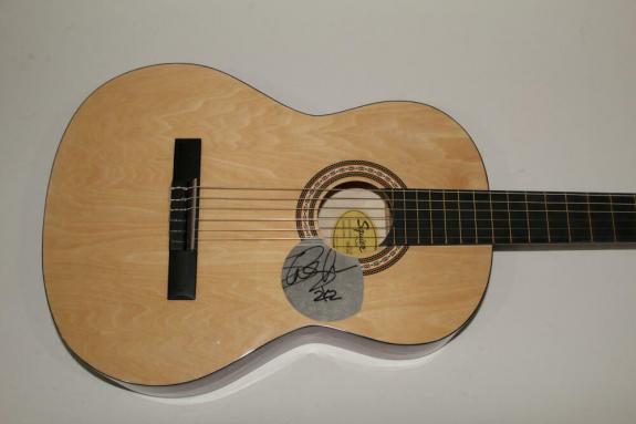 Slash Signed Autograph Fender Brand Acoustic Guitar - Guns N' Roses, Rare!