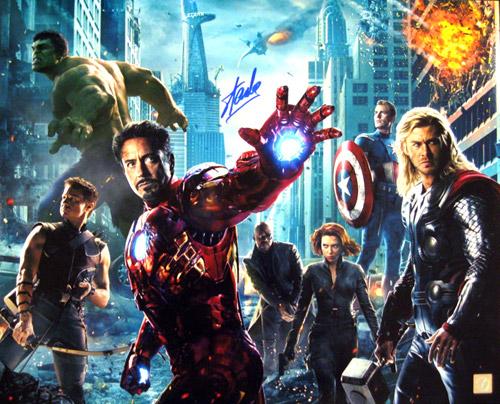 Stan Lee Signed Avengers 16x20 Photo
