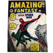 Stan Lee Signed Marvel Comics Retro: Amazing Spider Man 24x36 Poster (Signed in Black)