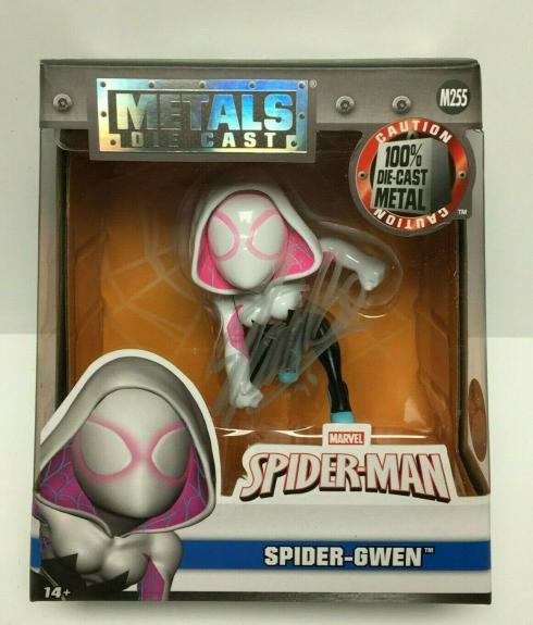 Stan Lee Signed Marvel Spider-Man:Spider-Gwen Metal Diecast Figure Excelsior COA
