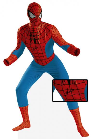 Stan Lee Signed Spiderman Fullsize Outfit