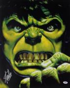 Stan Lee Signed The Hulk 16X20 Photo Marvel Comics Autograph PSA/DNA 2