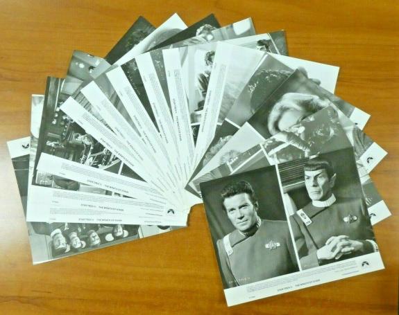 Star Trek II The Wrath of The Khan Movie Press Photos William Shatner 14 Photos
