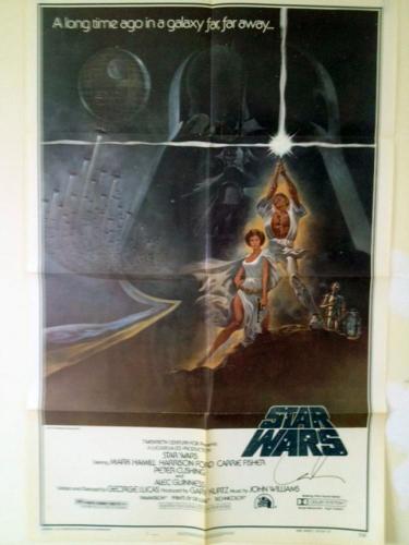 Star Wars Autographed Poster