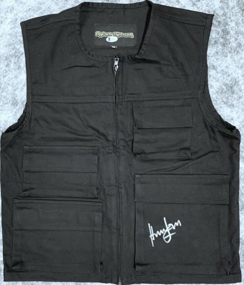 Star Wars Harrison Ford Autographed Hans Solo Vest - BAS Beckett Witnessed