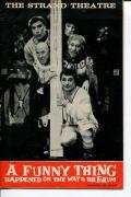Stephen Sondheim Funny Thing Happened On The To Way Forum British 1963 Playbill