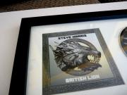 Steve Harris Iron Maiden British Lion Autograph Framed CD Display BAS Certified