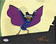Tad Stones Darkwing Duck Lets Get Dangerous Signed 8x10 Photo PSA/DNA COA (A)