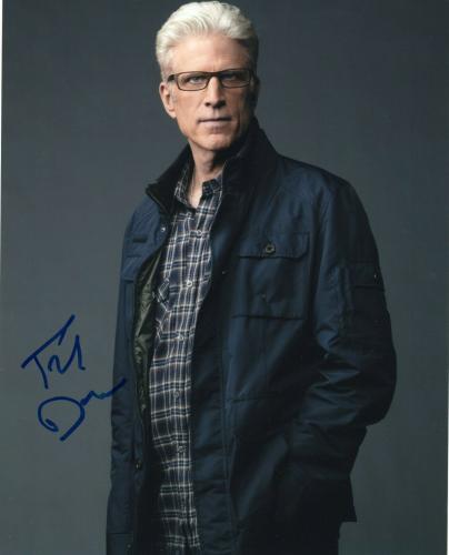 Ted Danson Signed CSI Crime Scene TV Show 8x10 Photo w/COA Autographed