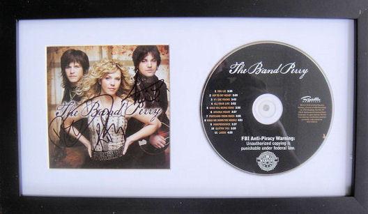 The Band Perry Signed CD w/COA If I Die Group Signed Country All 3 