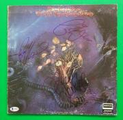 The Moody Blues X4 Signed Vintage Lp Album Certified Authentic With Beckett Coa