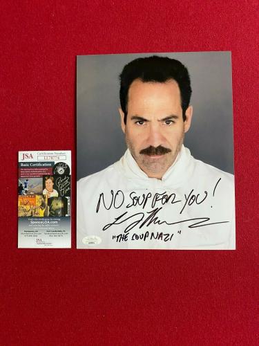 The Soup Nazi, (Larry Thomas) "Autographed" (JSA) 8x10 Photo (Seinfeld)