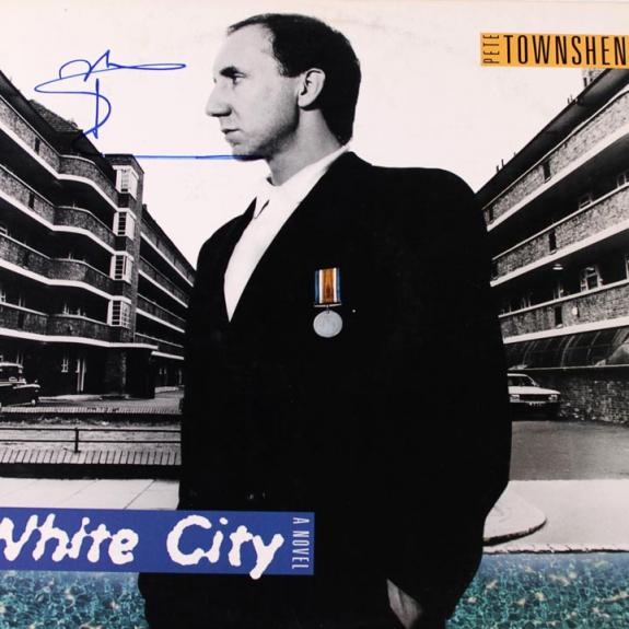 The Who Pete Townshend Autographed Signed 12x12 Record UACC AFTAL