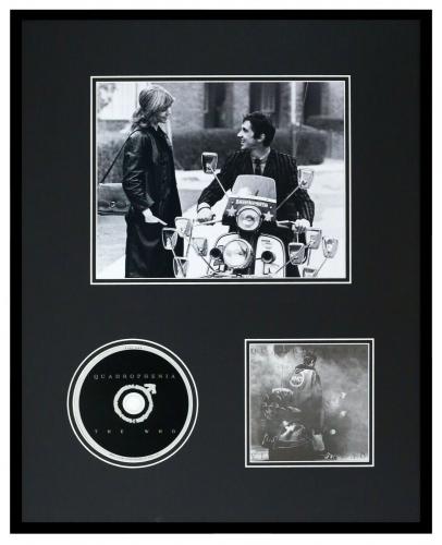 The Who Quadrophenia 16x20 Framed CD & Photo Display